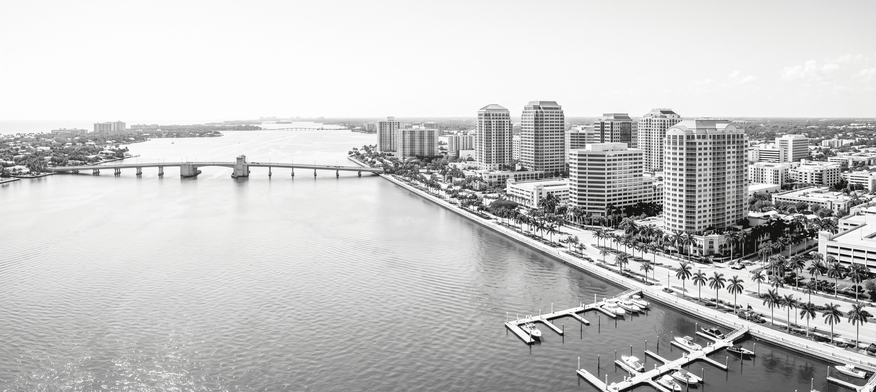 Waterfront city image for West Palm Beach office